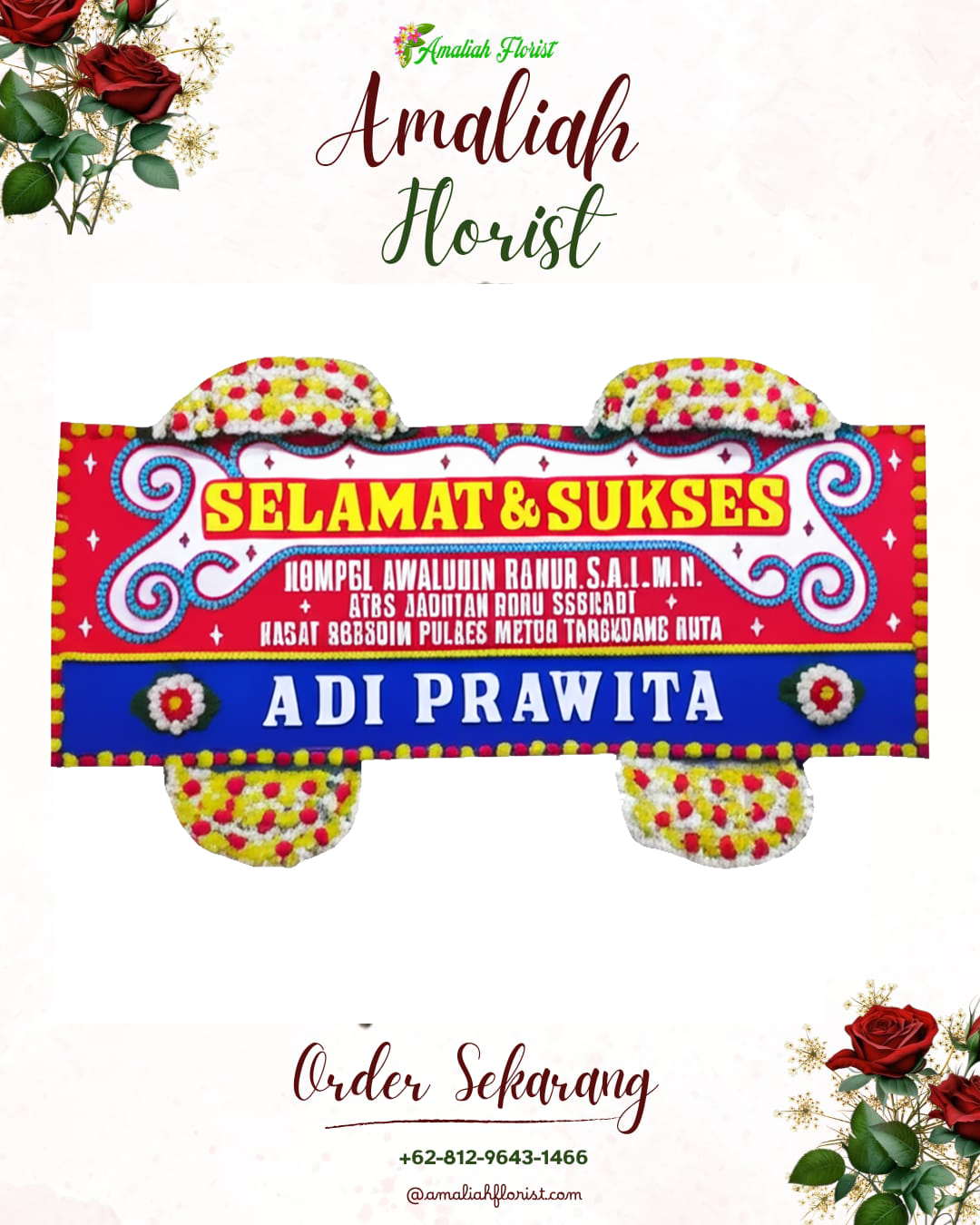 Papan Bunga Ucapan Selamat Talawi